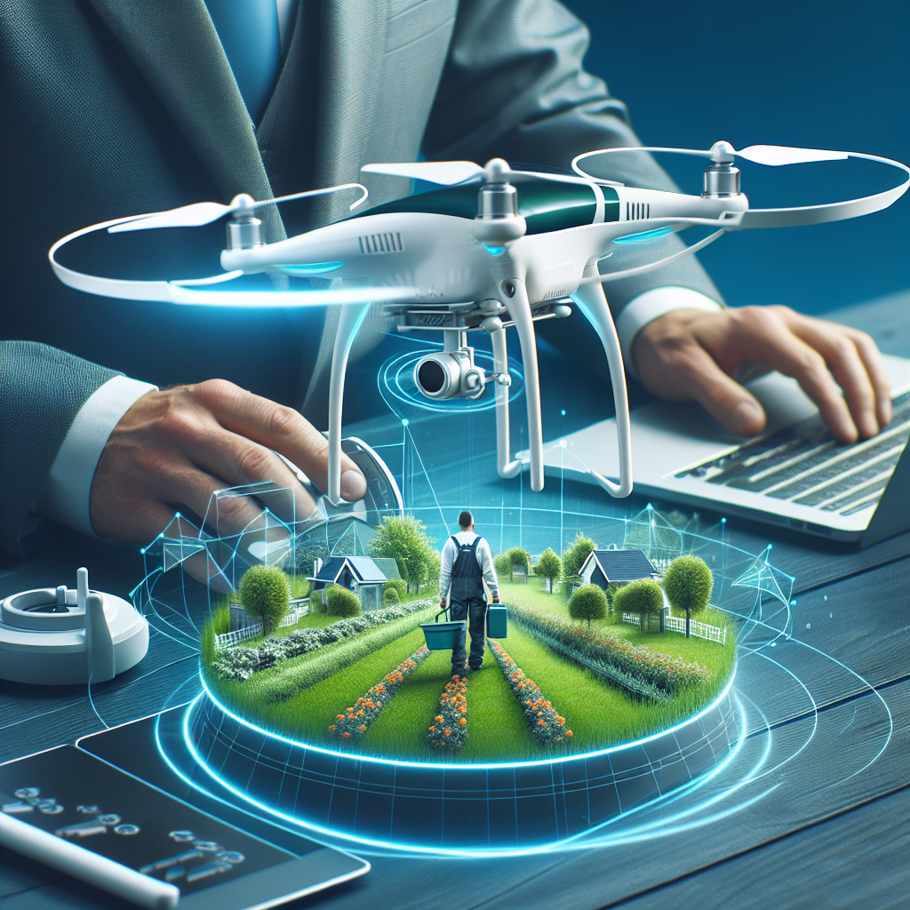 Drohnen für die Gartenüberwachung