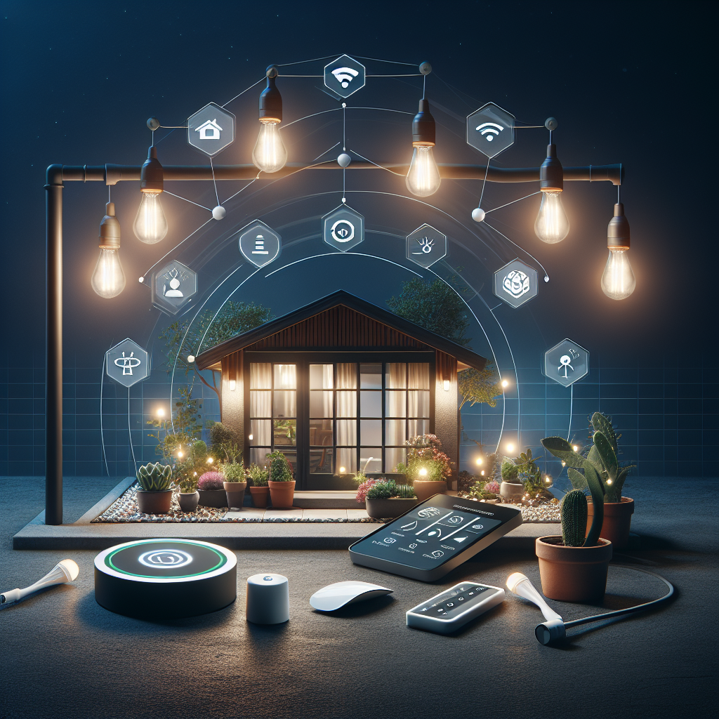 Gartenlichtsteuerungssysteme