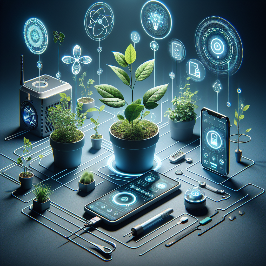 Smarte Pflanzenpflege