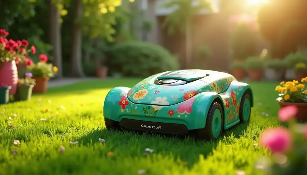 Kreative mähroboter verkleidungsideen für deinen smarten Garten