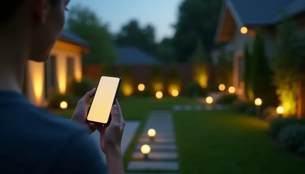 So einfach steuerst du deine Gartenbeleuchtung: smart garden light controller erklärt